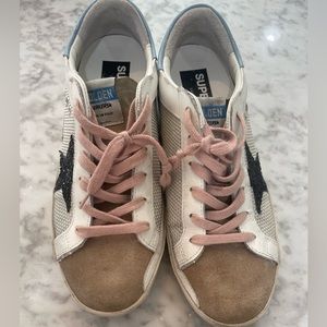 Gold goose super star shoes. Size 39.